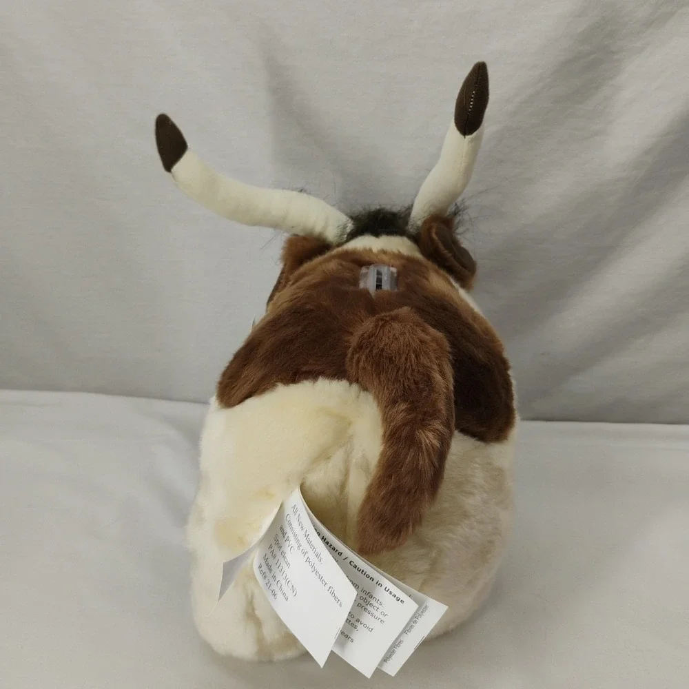 NWT Carstens Leisure Time Animals Plush Longhorn Kids‎ Gift Coin Bank